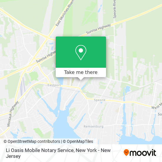 Mapa de Li Oasis Mobile Notary Service