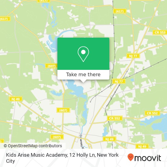 Kids Arise Music Academy, 12 Holly Ln map