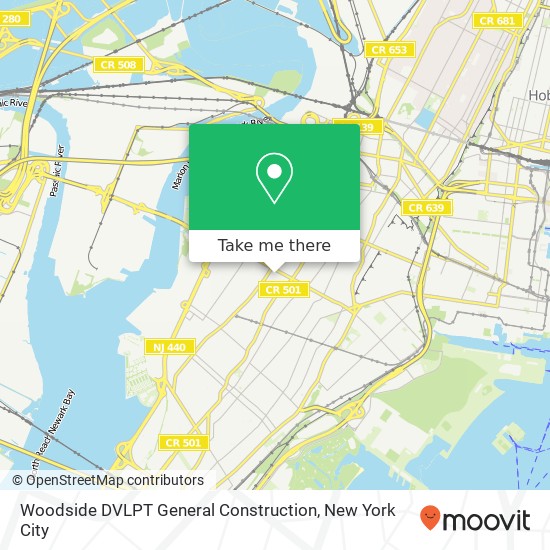 Woodside DVLPT General Construction map