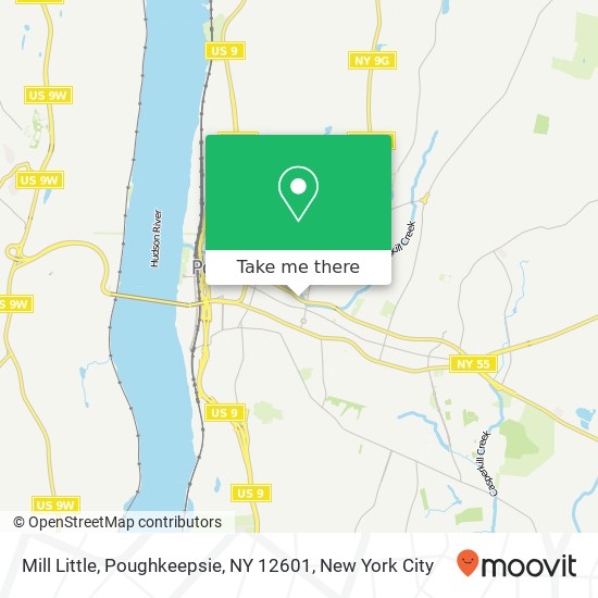 Mill Little, Poughkeepsie, NY 12601 map