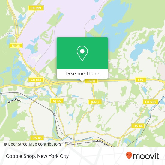 Mapa de Cobbie Shop