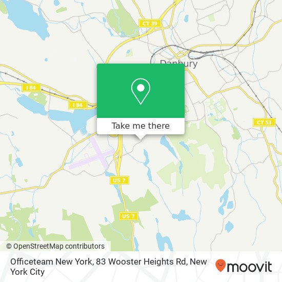 Officeteam New York, 83 Wooster Heights Rd map