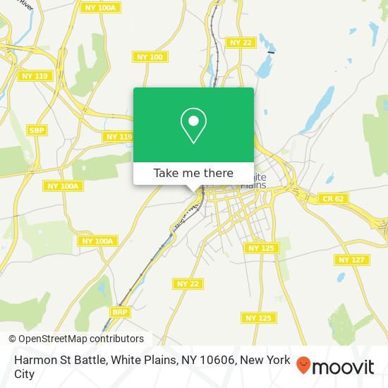 Mapa de Harmon St Battle, White Plains, NY 10606