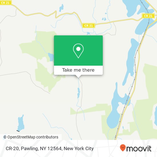 CR-20, Pawling, NY 12564 map