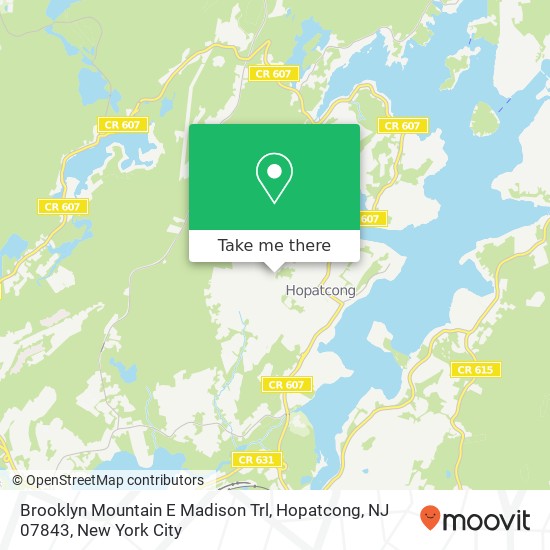 Brooklyn Mountain E Madison Trl, Hopatcong, NJ 07843 map