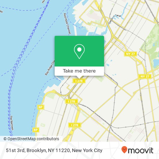 51st 3rd, Brooklyn, NY 11220 map