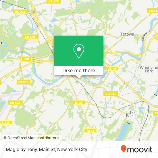 Mapa de Magic by Tony, Main St