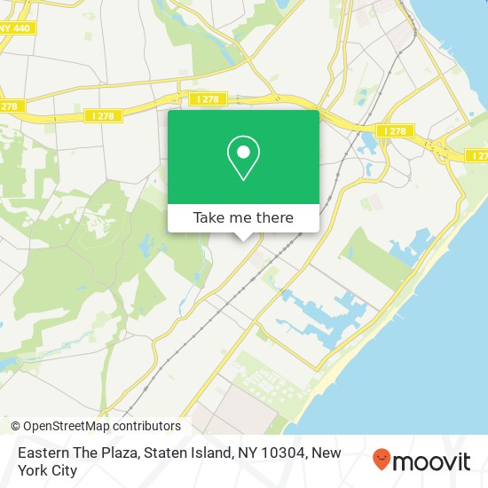 Eastern The Plaza, Staten Island, NY 10304 map