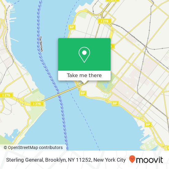 Mapa de Sterling General, Brooklyn, NY 11252