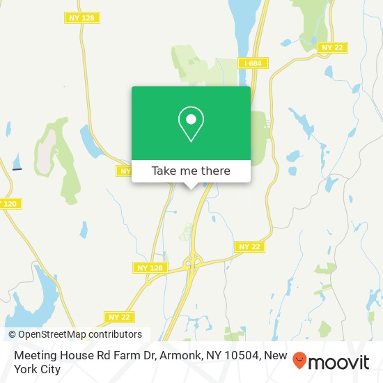 Meeting House Rd Farm Dr, Armonk, NY 10504 map