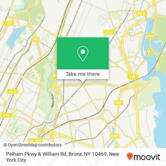 Pelham Pkwy & William Rd, Bronx, NY 10469 map
