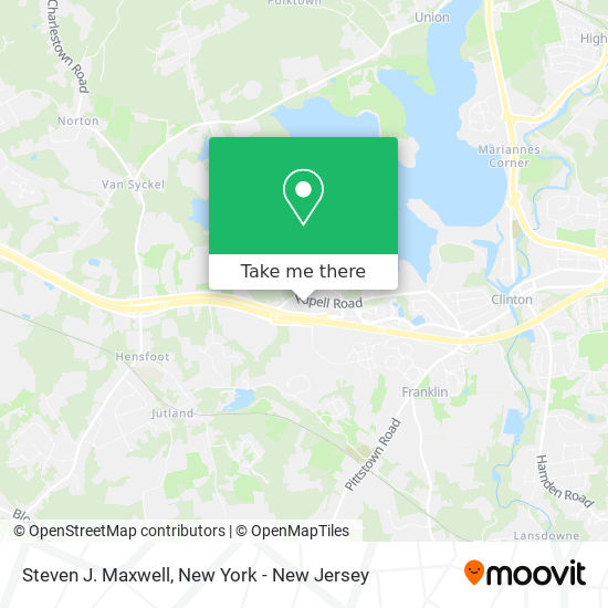 Mapa de Steven J. Maxwell, 6 State Route 173