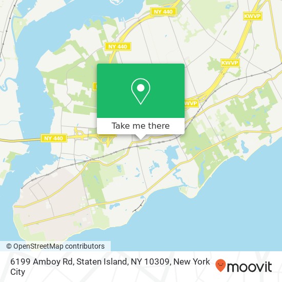 6199 Amboy Rd, Staten Island, NY 10309 map