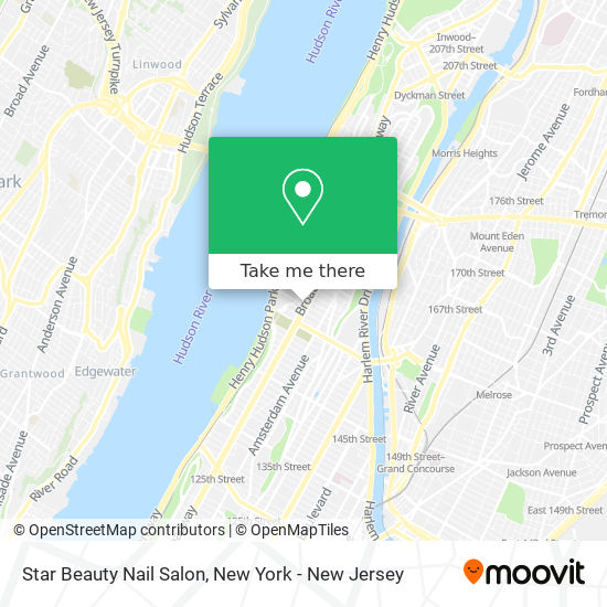 Star Beauty Nail Salon map