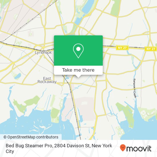 Bed Bug Steamer Pro, 2804 Davison St map