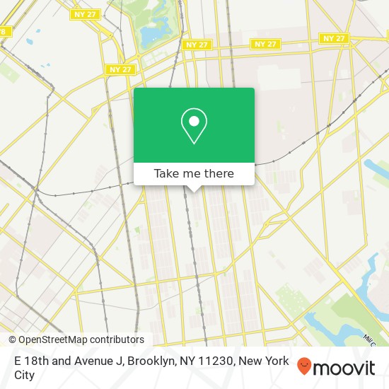E 18th and Avenue J, Brooklyn, NY 11230 map