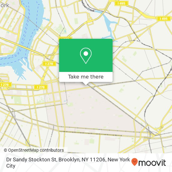 Dr Sandy Stockton St, Brooklyn, NY 11206 map