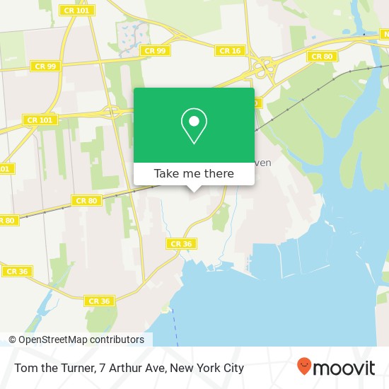 Mapa de Tom the Turner, 7 Arthur Ave