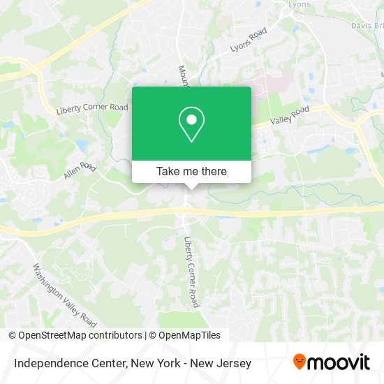 Independence Center, Warren, NJ 07059 map