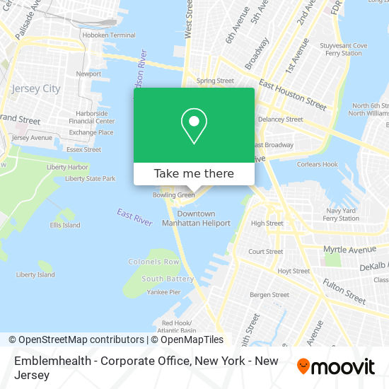 Emblemhealth - Corporate Office map