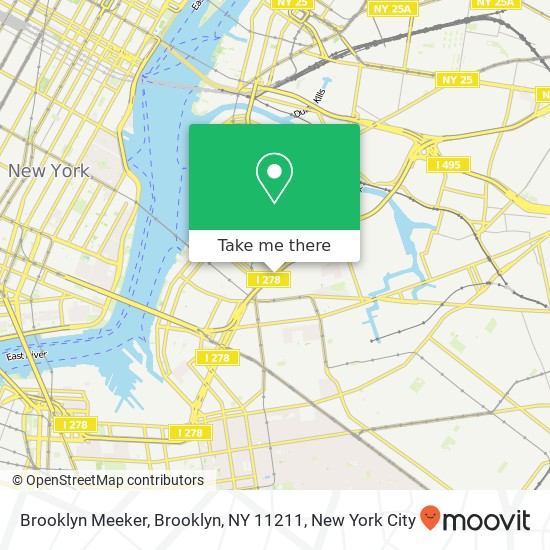 Brooklyn Meeker, Brooklyn, NY 11211 map