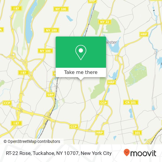 RT-22 Rose, Tuckahoe, NY 10707 map