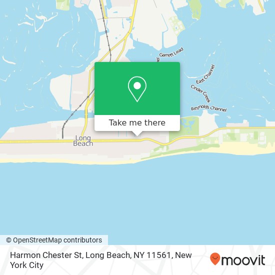 Harmon Chester St, Long Beach, NY 11561 map