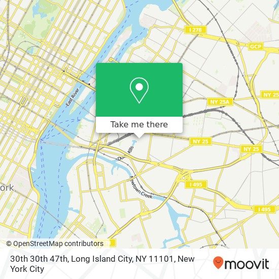 30th 30th 47th, Long Island City, NY 11101 map