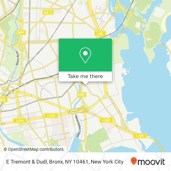 Mapa de E Tremont & Dudl, Bronx, NY 10461