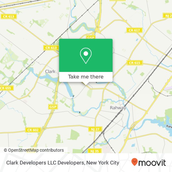 Clark Developers LLC Developers map