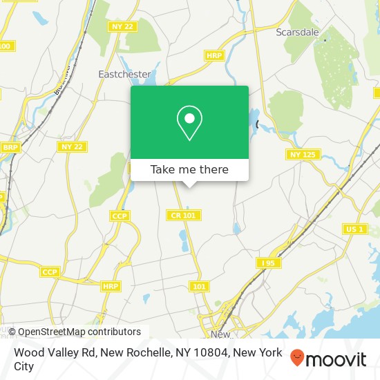 Wood Valley Rd, New Rochelle, NY 10804 map