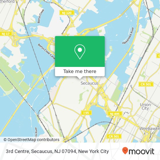 3rd Centre, Secaucus, NJ 07094 map