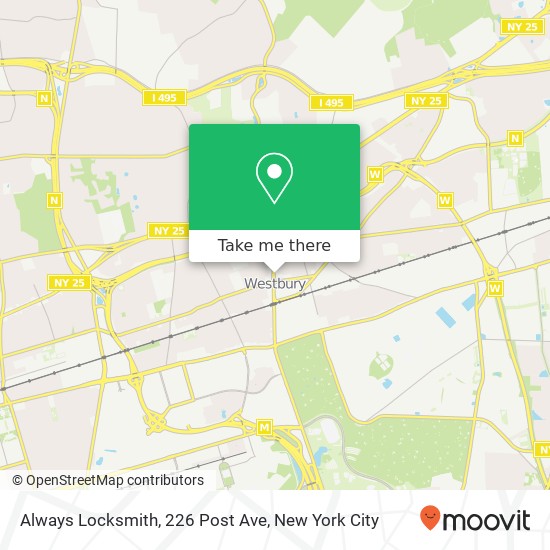 Mapa de Always Locksmith, 226 Post Ave