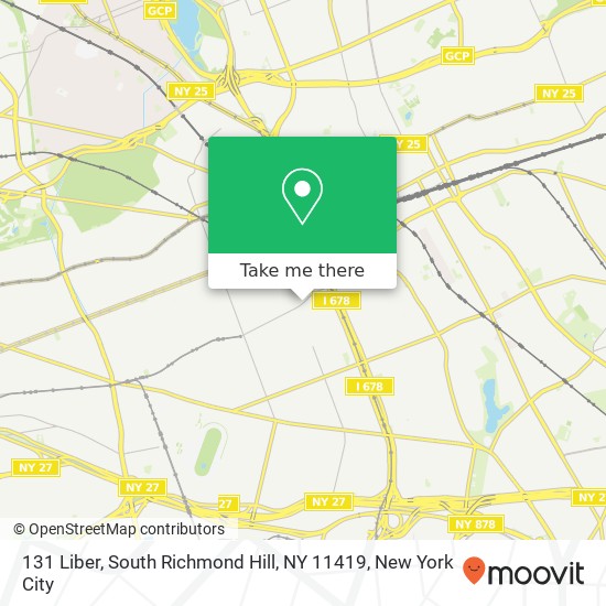 131 Liber, South Richmond Hill, NY 11419 map