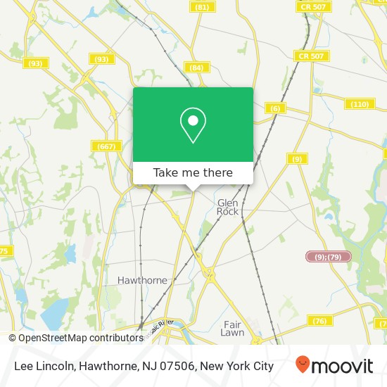 Lee Lincoln, Hawthorne, NJ 07506 map