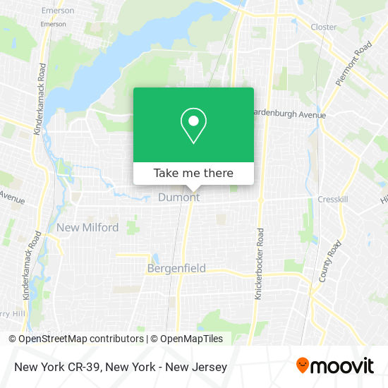 Mapa de New York CR-39