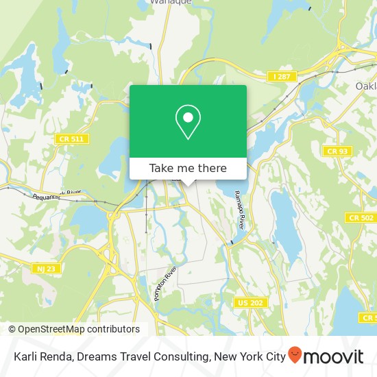Mapa de Karli Renda, Dreams Travel Consulting