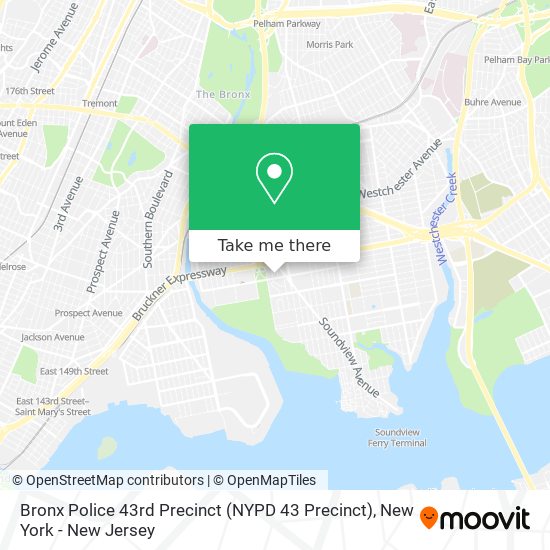 How to get to Bronx Police 43rd Precinct (NYPD 43 Precinct) by bus or ...