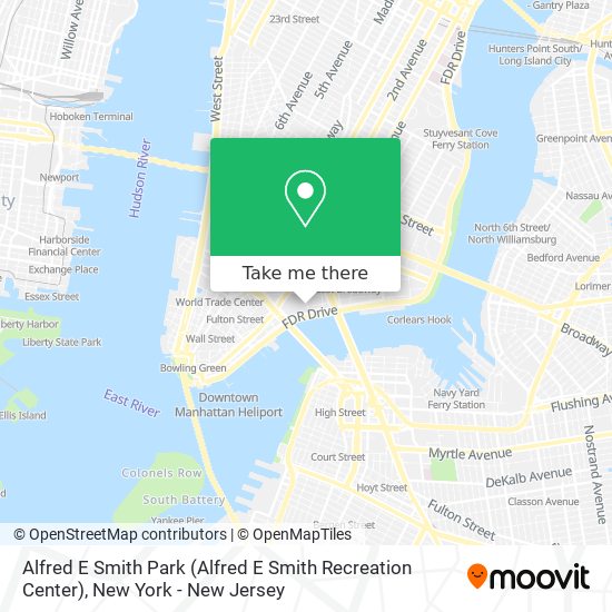 Alfred E Smith Park (Alfred E Smith Recreation Center) map