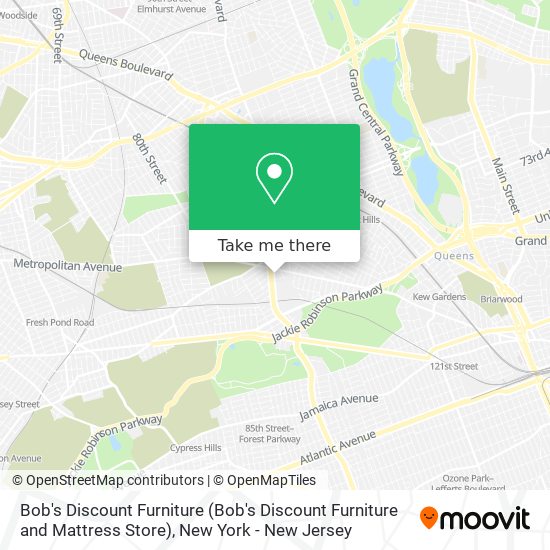 Bob's Discount Furniture (Bob's Discount Furniture and Mattress Store) map