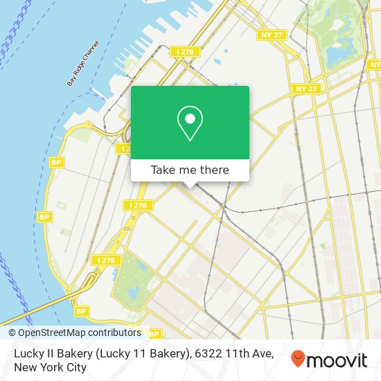 Lucky II Bakery (Lucky 11 Bakery), 6322 11th Ave map