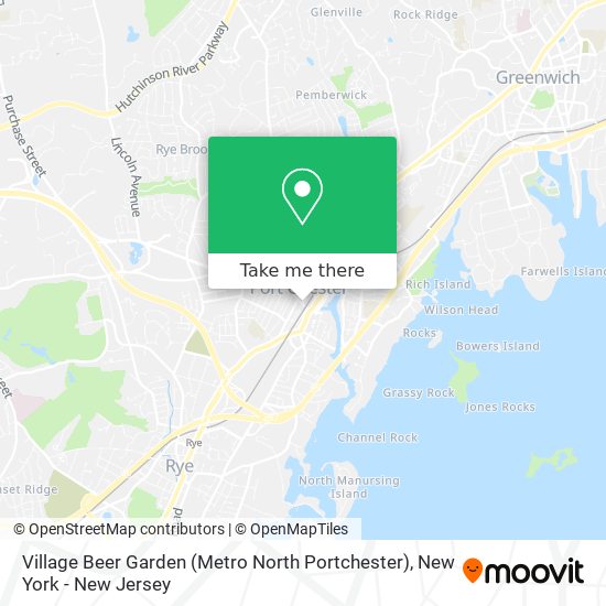Village Beer Garden (Metro North Portchester) map