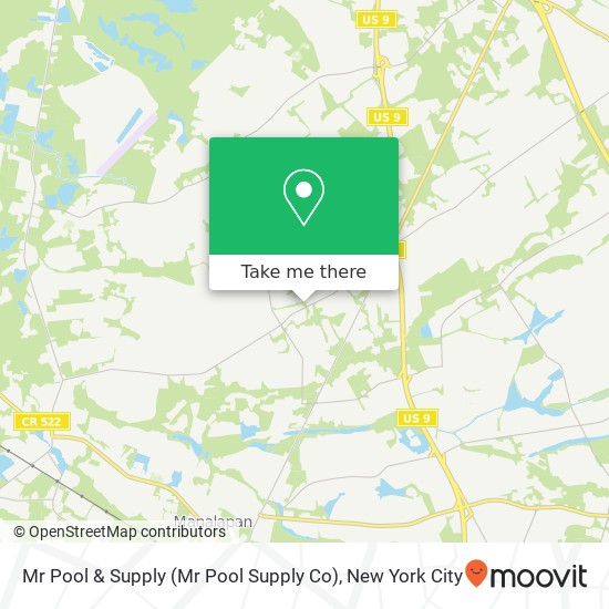 Mr Pool & Supply map