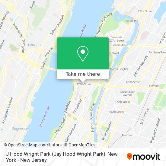 Mapa de J Hood Wright Park