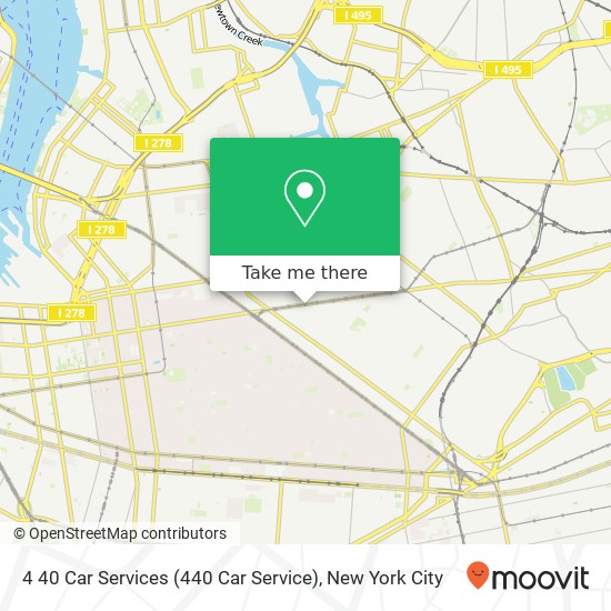 4 40 Car Services (440 Car Service) map