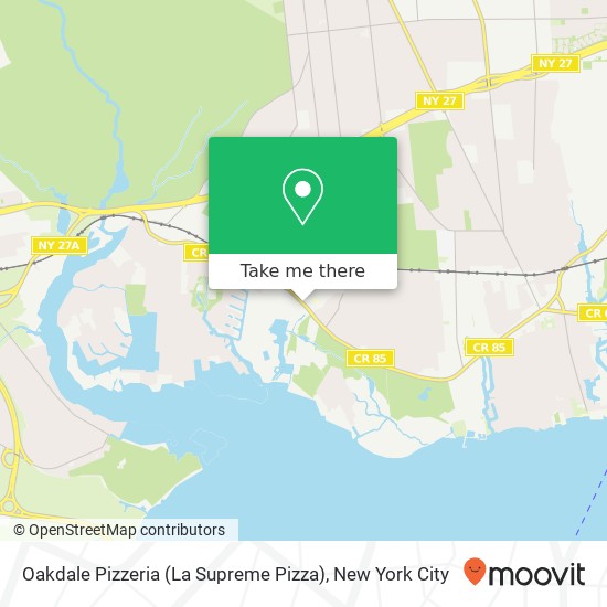 Mapa de Oakdale Pizzeria (La Supreme Pizza)