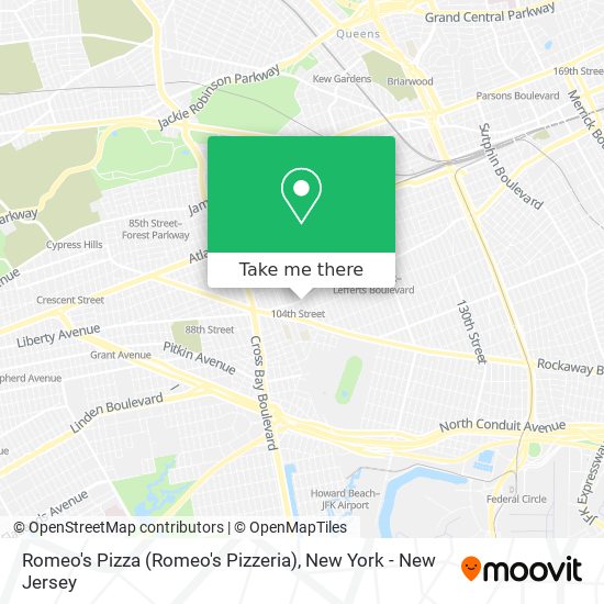 Romeo's Pizza (Romeo's Pizzeria) map