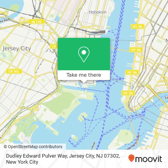 Dudley Edward Pulver Way, Jersey City, NJ 07302 map