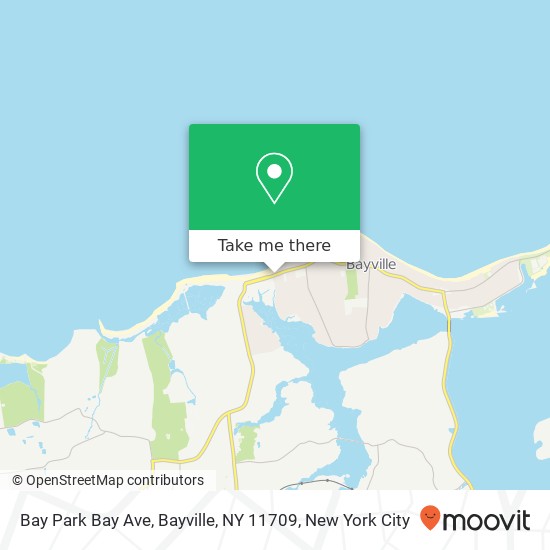 Bay Park Bay Ave, Bayville, NY 11709 map