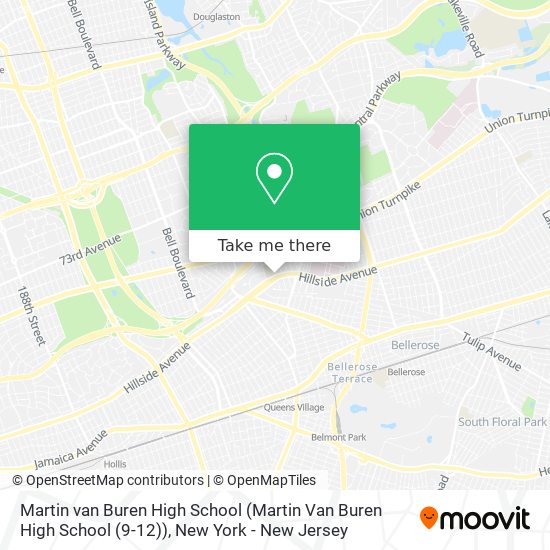 Mapa de Martin van Buren High School (Martin Van Buren High School (9-12))